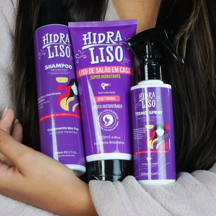 Kit Exclusivo - 1 Hidraliso + 1 Shampoo + 1 Termo Spray 197,00